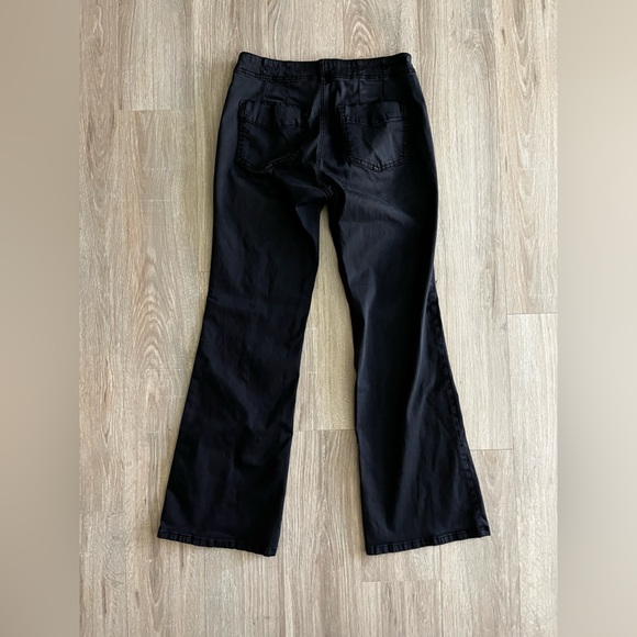 Pilcro Anthropologie Women’s Demilune Utility Pants Dark Grey - Size 27 - Picture 7 of 8